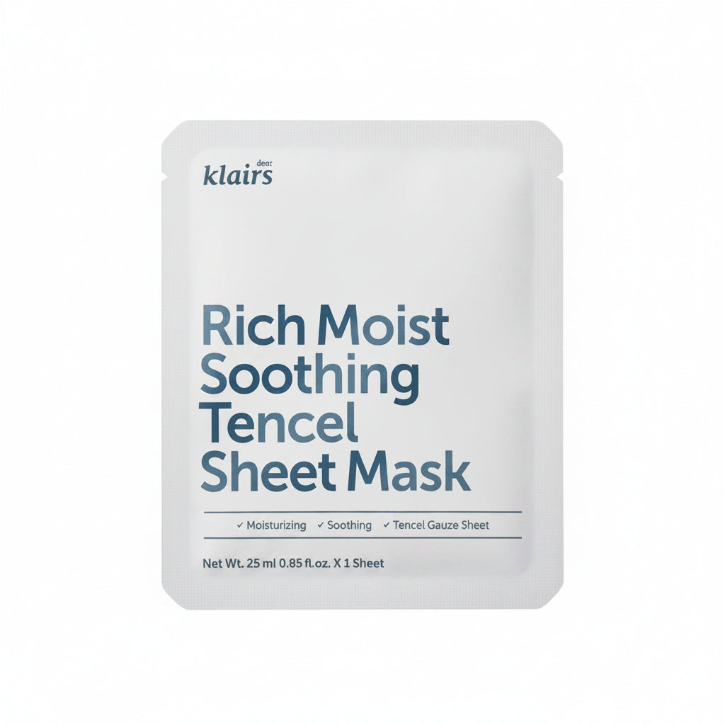 Klairs Rich Moist Sooting Tencel Sheet Mask |25ml