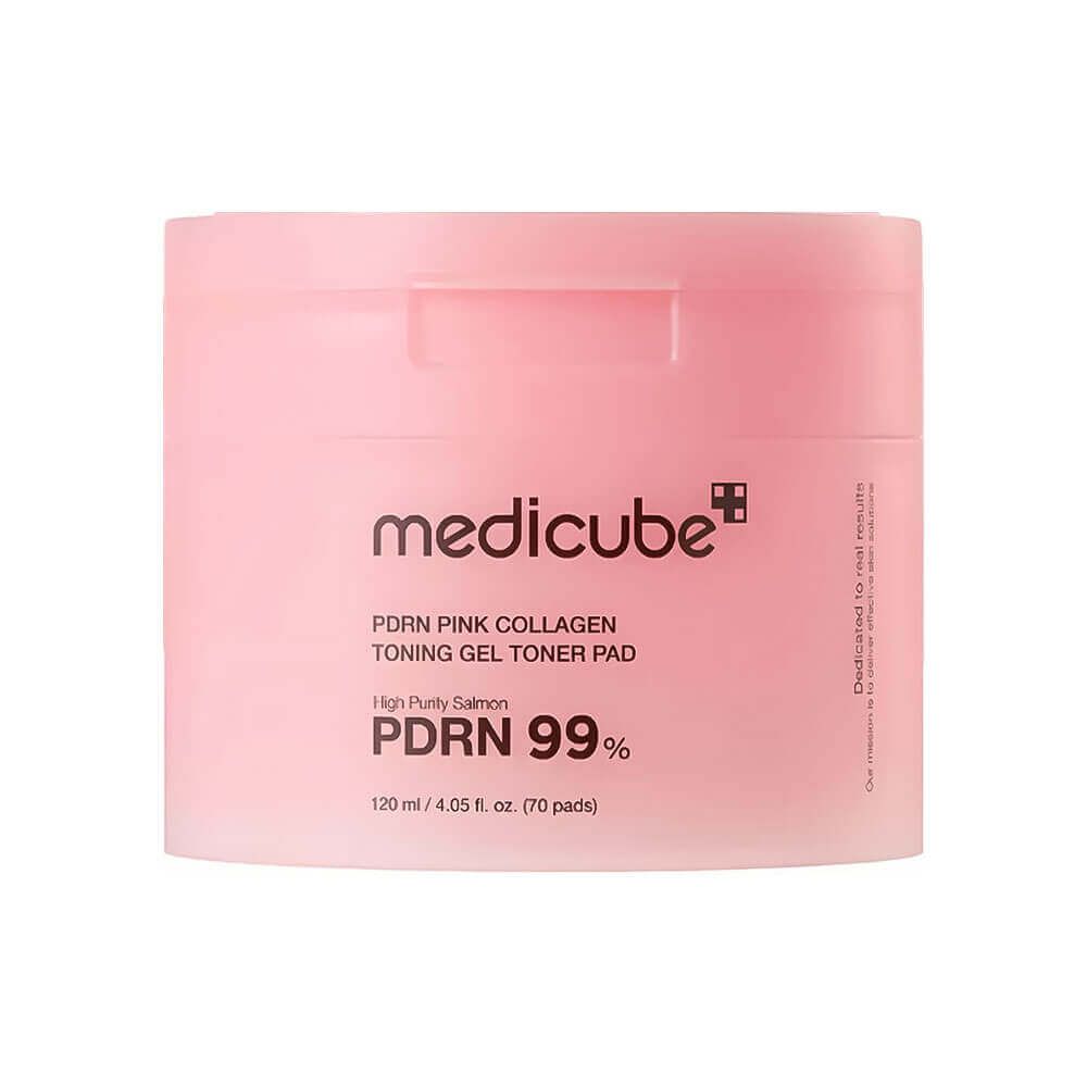 MEDICUBE PDRN Pink Collagen Toning Gel Toner Pads | 70 pads