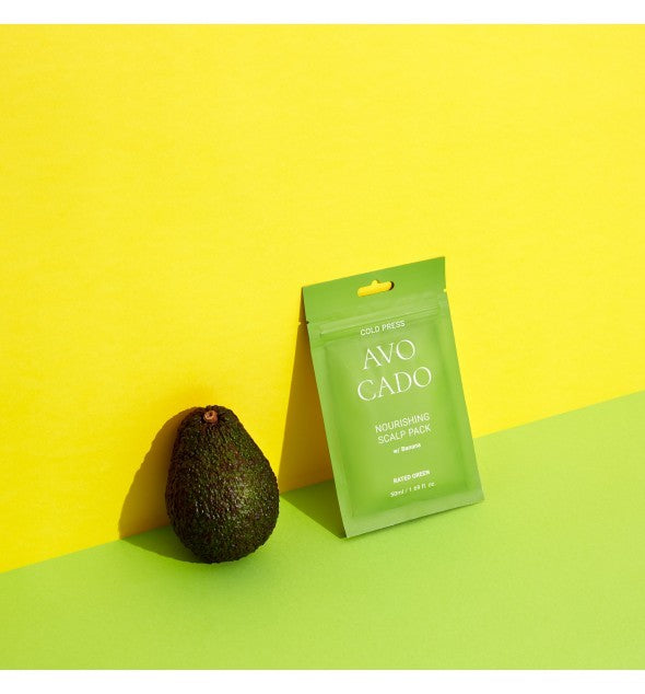 Rated Green Cold Press Avocado Nourishing Scalp Pack with Banana |50 ml